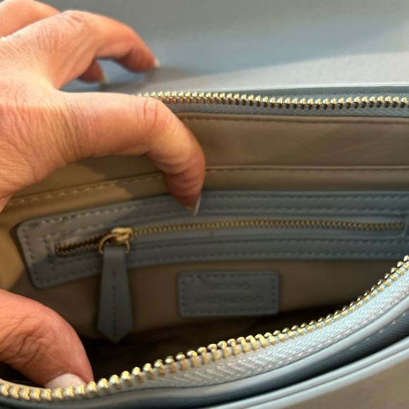 ❗️SOLD❗️Valentino V Zero RE Ladies Shoulder Bag in Polvere Blue - Picture 6 of 9